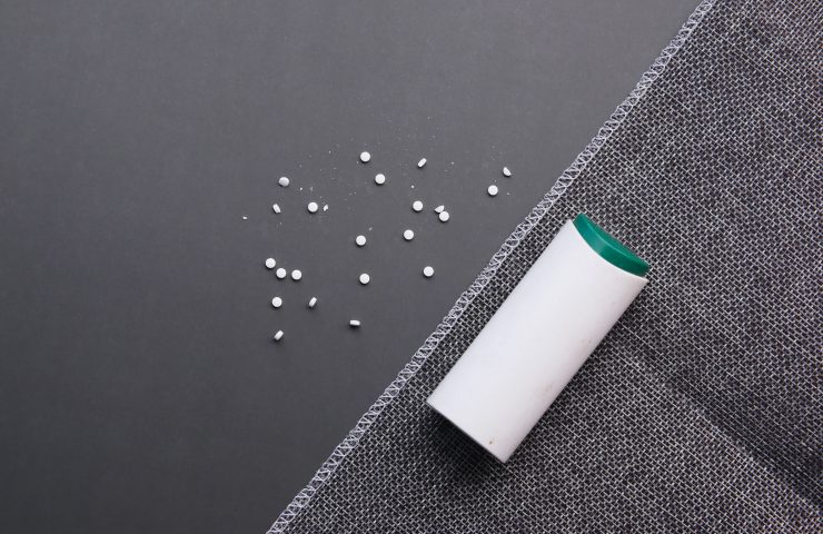 artificial sweetener container on table