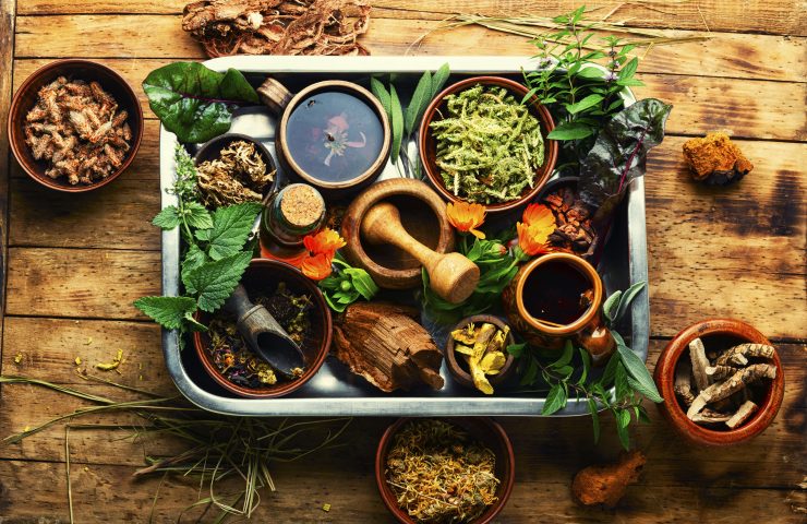 Healing herbs,herbal medicine