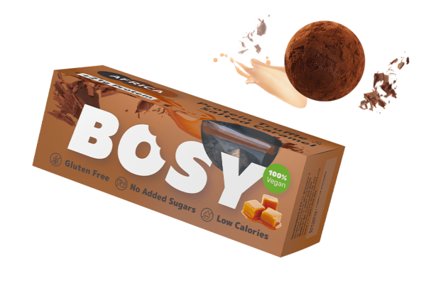 Веган бонбони BOSY AFRICA – Protein Truffle and Salted Caramel