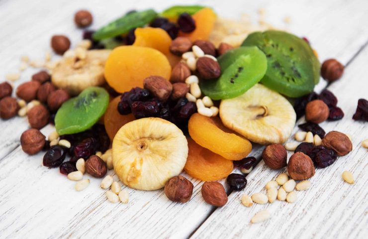 Mixed dried fruits