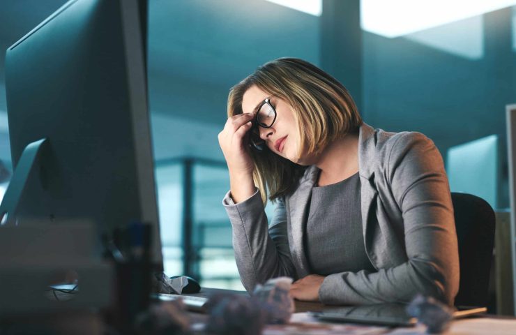 My head is pounding with pain.