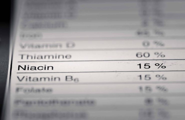 Shallow depth of Field image of Nutrition Facts