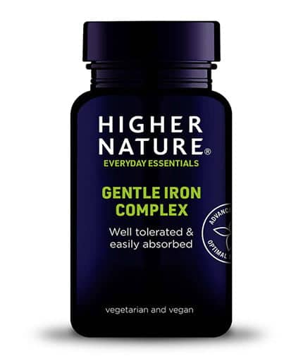 Higher Nature Gentle Iron Complex / 60 Caps